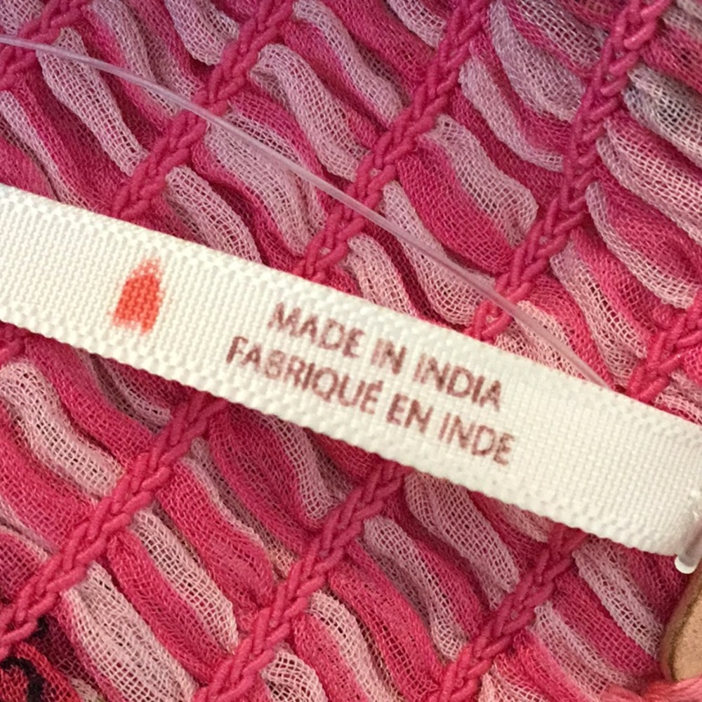 NWT Free People Pink Floral Alejandra Tiered Sundress - Picture 14 of 16
